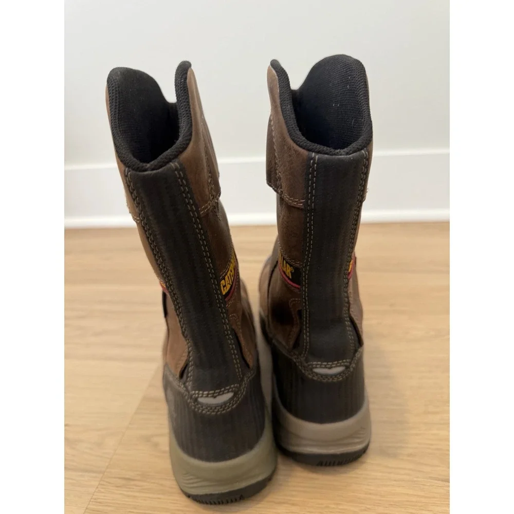 Caterpillar Superlite Pull-On Waterproof Composite Toe Boots P90557 Men Size 9.5